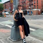 Olivia Rouyre Instagram - walking around NY in the best @charleskeithofficial @henn_kim #CharlesKeithxHennKim #CharlesKeithOfficial #CharlesKeithFW23 #imwithcharleskeith