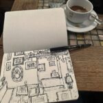 Olivia Rouyre Instagram - all from new york, doodles and shakshuka bagels and seeing Uncle Vanya then crying in the subway about it, the museum, buddies and more doodles !