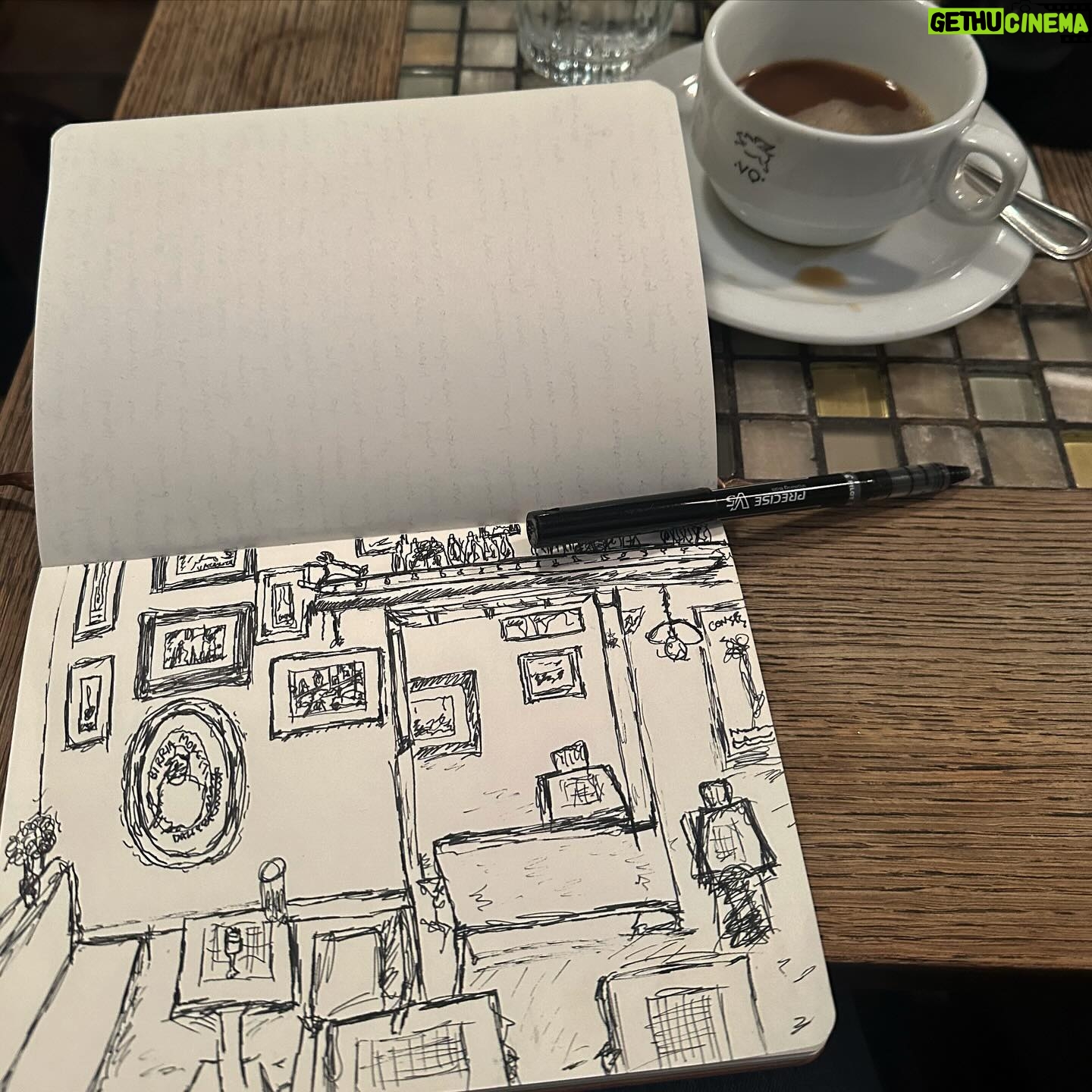 Olivia Rouyre Instagram - all from new york, doodles and shakshuka bagels and seeing Uncle Vanya then crying in the subway about it, the museum, buddies and more doodles !