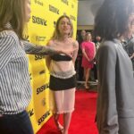 Olivia Scott Welch Instagram - Cowboy Tested Cowboy Approve #luckyhank @amc_tv @amcplus @sxsw