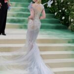 Olivier Rousteing Instagram - Made of Glass at the MET with my Balmain angel @ellefanning 🤍 Styled by @samanthamcmillen_stylist