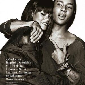Olivier Rousteing Instagram - RIRIH AND her New Balmain Bag , le JOlie MADAME🖤
And a little throwback Thursday of one of my best memories #2014