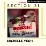 Omari Hardwick Instagram - 🖖🏾Sharing with all my peoples…Production has officially launched on #StarTrek #Section31, an original movie event coming to @ParamountPlus. @michelleyeoh_official is joined by me, @kaceykadoodles , @thesamrichardson (my UTA brother and teammate) @svenruygrok, @therobkazinsky , @humberly and James Hiroyuki Liao.