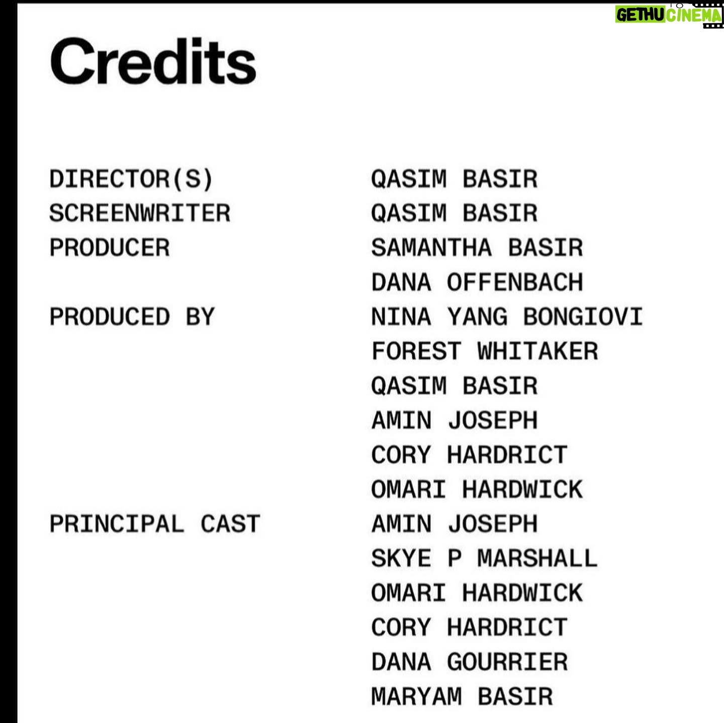 Omari Hardwick Instagram - Humbled to share my 3rd time sun dancing. & 2nd time with brothers @qasimabasir @forestwhitaker & sisters @_isamwise_ @nybongiovi ! ππΎ Congratulations to this special cast, crew & team. Honored to loan my services to your tireless work on this one. I appreciate that your special story was recognized as such Q. Very fly of the timeless @sundanceorg π£βοΈπ₯