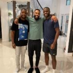 Omari Hardwick Instagram - The road & plans ahead…. Watch where God takes you BOTH! Happiest WORTHday “Dub F”….Big Foe & The Frank One. Big brO & my tribe love you both✊🏾🦅💙🦅🙏🏾