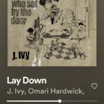 Omari Hardwick Instagram - This rhyme for my long time friend…This time for the WIN! My bro @J_Ivy I’m beyond words…proud of your loyalty & unwavering pour into this gift of poetry God birthed in us & most—for your work in aiding the growth in this ART becoming a viable musical genre & business. We laid it Down…for The Poets! #ThePoetWhoSatByTheDoor #LayDown #BestPoetryAlbum #TheGrammy goes to______! * Honored to be a pART. I know I speak for sis @urucker in saying the same!✊🏾🎤