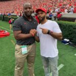 Omari Hardwick Instagram - My champ of a mud brother….I’m forever as proud as your blood brother! CB (initials can’t be more God anointed for the position you dominated). Here’s to the next chapter! But not before we loudly applaud you & your incomparable feats in THIS one! 🗣#4👏🏾👏🏾👏🏾👏🏾🚀🚀🚀🚀 God bless you, lil sis @jmax2fo … the tribe & bro @ugaron5 🙏🏾 * @bkgantt … priceless what you have done & still do for ALL of us players (former & present)! Thank you for a special Saturday brotha BG! 🏈 Lil bros @jonasjennings @nchubb27 @ironmassaquoi @2k_moreno7 @nakobedean @ukoha22 @davidpollack47 @therealspoon51 … I’m always rooting! 💪🏾 #UGAfootball #DemDawgDays #4 #24 #CollegeHallOfFame #OurGuysGotTheDub