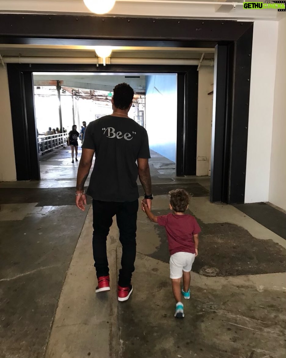 Omari Hardwick Instagram - Keep God in those steps on that road ahead my blood Lil Broβ¦.knowing the rocky but blessed road behind you has prepared the steps of your greatest blessing (your Son) to multiply yours 10 fold! π£ May this be your mightiest go round the sun & that son yet! ππ Happiest WORTHday Br007. We love youππΎπ