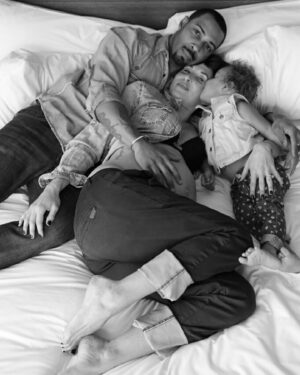 Omari Hardwick Instagram - That THIS…became THIS. & that the through line of it ALL…is God & YOU. 
*
A Mother for the ages! If Oscars were given for Mama Bearing….a shelf full! Happiest Mother’s Day! We 3 LOVE us some You Mama Bear @mrsjaeh 
💜🦅🔝⛰️💜