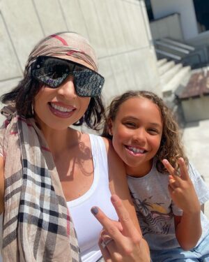 Omari Hardwick Instagram - You are our indescribable gift of a baby girl who God, while creating you, must’ve smiled all day! My life journey before becoming your father & after…have taught me a couple things no doubt. But what I can’t seem to figure out is how you went from this lil mini me or mini mama who i raced 2000 miles to be with before the clock struck midnight on your 4th bday……to this 10 year old HIGH voltage of light love brains & force of Supa Nova(ness)!! Feels overnight 🤯 but  REAL nonetheless!! May God continue to Grant you Mercy & Grace & Protection as you continue on your beautiful forward march of being the perfect big sis to a Buffalo Brave & the perfect rainbow baby/daughtie to the luckiest Papa & Mama in the game. And never forget Mama says…”You are most beautiful on the inside & to always be you.” And that your lil bro says….”You’re his coolest & best friend.” And lastly, that Papa says… “The sky is your floor…soar soar soar!!” WE are soooo proud of how well you’ve done your 1st decade! Ooh how the time flew like the wind…Nova Isreal is 10!! Happiest WORTHday our Supa Vuvvalicious & Baby G Thang! We loooove you beyond words!
💜🎂🦋🦅👑🦅🦋🎂💜