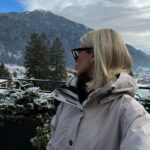 Oriana Marzoli Instagram - Un poco de #winter por aquí que me encanta! ❄️☃️ Me siento #elsa la princesa snowboarder 🏂👸🏼🤣☃️❄️🩵🥶