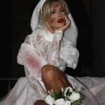 Oriana Marzoli Instagram - Where did my husband go? 🥀 @FashionNova #halloweencostume