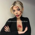 Oriana Marzoli Instagram - Maquillaje halloween de última hora! TRUCCO HALLOWEEN LAST MINUTE! 🎃😈 🇪🇸Os dejo aquí varias ideas que os pueden servir. Materiales que necesitaréis: - Sangre falsa - Pegamento vinílico (cola blanca) - Pegamento en barra - Papel higiénico - Sombras de maquillaje 🇮🇹Vi lascio qui diversi spunti che potrebbero esservi utili. Materiali di cui avrai bisogno: - Sangue falso - Colla vinilica (colla bianca) - Colla stick - Carta igienica - Ombretti per il trucco