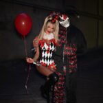 Oriana Marzoli Instagram - Do you want a balloon?🎈 @FashionNova 🤡🎃👻😈 #halloween #halloweencostume #couplegoals