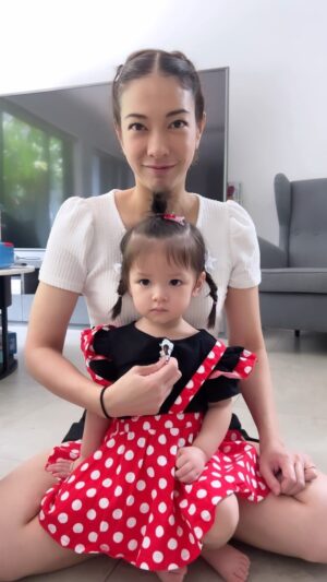 Ornjira Lamwilai Instagram - ร้องไห้เลยลูกกกก 🙈❤️ @loveleia.lee