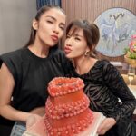 Ornjira Lamwilai Instagram - วันเกิดย้อนหลัง แม่ใบ @bitoeyrsiam กับ @ginaa.24 ค่าาา ที่ร้าน @kushiro.bkk อร่อยแบบไม่น่าเชื่อ 😊