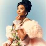 Osas Ighodaro Instagram - 🌷✨ Ready to step into the spotlight for the most fabulous ball of the season 🌷✨#BridgertonNetflix 👗 | @xtrabrideslagos ✨ | @_emmanuelgoodnews 💄 | @adella_makeup 💇🏾‍♀️ | @bernardsmiless 📸 | @photogirlnaija #BridgertonS3 #Netflix #Premiere #actor #blessed 🌷✨