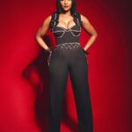 Osas Ighodaro Instagram - ♥️🖤♥️🖤 Outfit | @2207bytbally Hair | @touchofibee Makeup | @dorannebeauty Photography | @photogirlnaija #OsasIghodaro ♥️🖤