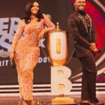 Osas Ighodaro Instagram – 🌷It’s a Wrap …. w/ ‘Overall Best’ Celebrity Showdown🌷

It was immense fun and enjoyment being your host on @africamagic ‘Overall Best’! I adored the energy from everyone and grateful for the opportunity! 

Big shoutout to @africamagic @gotvng @busola.tejumola @ucheikejimba and the entire cast and crew of OverAll Best! Huge hugs and appreciation to my management and glam squad 🥰 I’m grateful for all you all do!!!

… until next time… Peace and God’s Blessings!! 💐💐

📸 | @photogirlnaija 
💄 | @t.alamodebeauty
💇🏾‍♀️ | @touchofibee
👗 | @mosesebite 
🎤 | @africamagic ‘Overall Best’ Celebrity Showdown

#OsasIghodaro #AMOverallBest #Host #vibes #blessed 💥