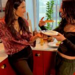 Padma Lakshmi Instagram - #Littlehands and I had a little fun in the kitchen this week making toasts inspired by each other! My girl reduced a sauce!!