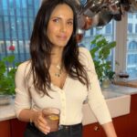 Padma Lakshmi Instagram - Come have a drink with me! April is national poetry month, and to support the National Poetry Series you can bid on an opportunity to have drinks with me at @balthazarny 🍸 The National Poetry Series is an organization near and dear to my heart that promotes lesser known poets and commits to publishing poetry books every year. Check out the other great auction items too! Link in bio.