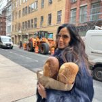 Padma Lakshmi Instagram - Just running some errands 🥖🥖