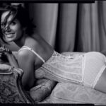 Padma Lakshmi Instagram - The haters will say you can’t try to be the funniest person in the room AND post a thirst trap… Here’s a throwback to a lingerie shoot I did before there was such a thing as a thirst trap. Stay tuned for something more current coming your way 😉 Photo by @DiegoUchitel