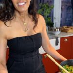 Padma Lakshmi Instagram - It’s gone back to being freezing in New York!!! So….whats called for is a recipe that’s warm, comforting, and virtuous. Ribollita means “reboiled” in Italian and it is essentially a catch-all stew for repurposing leftover vegetables. I keep mine packed with as many greens as I can!! Try it with canned, rinsed white beans if you don’t have the patience to boil them yourself. But it’s so easy just dried beans, lots of water , salt and a bay leaf or two will do the trick. Let it boil until the beans are soft. Then follow the video. Happy huddling from the cold.♥️💋♥️