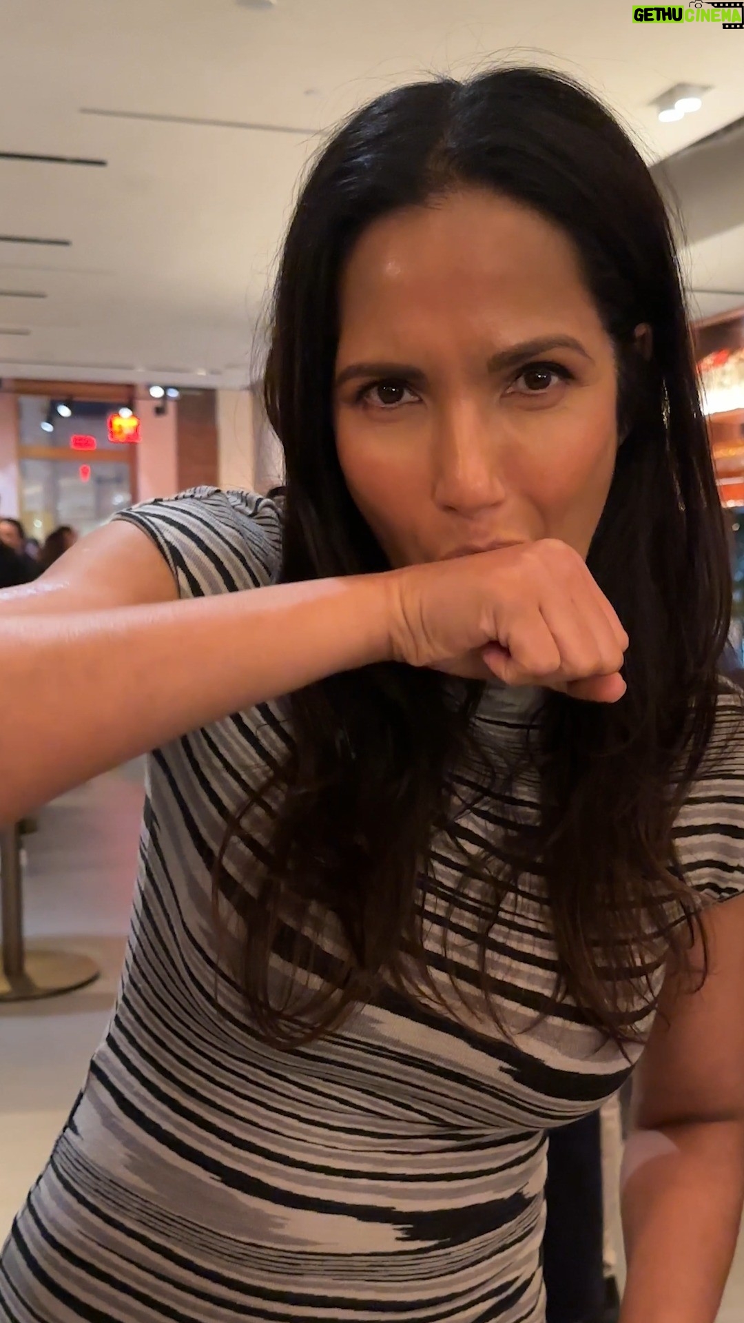 Padma Lakshmi Instagram - Bumpity bump bump!! #caviarbump @eatalynewyorkcity