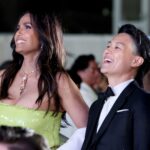 Padma Lakshmi Instagram - What an honor to be recognized by my Asian peers with the Gold Legend award. This night felt surreal! What a coup to work with @chef.vijayakumar to serve our home cooking at such a wonderful fancy gala. Rather than the regular meat and potatoes we had idlis and sambar to start, and for the main we served meen moilee with basmati rice. Simple, elegant and so delicious. The curry leaves from the whole dinner were from my stepdad ’s farm @prasads_curry_leaf. Growing up, I wish I had had something like Gold House. I have always felt like I had to translate who I was and explain my culture. And that can sometimes feel lonely. But I don’t feel that anymore, I feel like Gold House has given me the community I’ve always longed for. A special thank you to @cartier and @cinqasept for my gorgeous jewels and dress. I’m humbled and honored to be a part of @goldhouseco and to have finally found my squad! @kimchi_chic @goldhouseco @alokvmenon @bingchen @chef.vijayakumar @rupikaur_ @poornagraphy @chefmelissaking @cartier Photos by: Jon Kopalof Rodin Eckenroth Tommaso Boddi @kanyaiwana