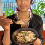 Padma Lakshmi Instagram – This VEGAN Coconut Rice is the perfect answer to leftover rice. It comes together in less than 10 minutes and tastes great warm and at room tempurature, which makes it perfect for a potluck, picnic or after school snack. If you’re not accustomed to having shredded coconut around, look to your Indian or Asian market and grab a bag of UNSWEETENED shredded coconut either frozen or dry (frozen preferred)! It’ll come in handy more than you know.  Try it and let me know what you think! I’ll be sure to film some other recipes using shredded coconut too, so you won’t have that bag go to waste!