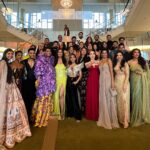 Padma Lakshmi Instagram - What an honor to be recognized by my Asian peers with the Gold Legend award. This night felt surreal! What a coup to work with @chef.vijayakumar to serve our home cooking at such a wonderful fancy gala. Rather than the regular meat and potatoes we had idlis and sambar to start, and for the main we served meen moilee with basmati rice. Simple, elegant and so delicious. The curry leaves from the whole dinner were from my stepdad ’s farm @prasads_curry_leaf. Growing up, I wish I had had something like Gold House. I have always felt like I had to translate who I was and explain my culture. And that can sometimes feel lonely. But I don’t feel that anymore, I feel like Gold House has given me the community I’ve always longed for. A special thank you to @cartier and @cinqasept for my gorgeous jewels and dress. I’m humbled and honored to be a part of @goldhouseco and to have finally found my squad! @kimchi_chic @goldhouseco @alokvmenon @bingchen @chef.vijayakumar @rupikaur_ @poornagraphy @chefmelissaking @cartier Photos by: Jon Kopalof Rodin Eckenroth Tommaso Boddi @kanyaiwana