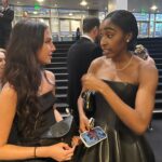 Padma Lakshmi Instagram - A casual girls night with #littlehands😂 It was so great to spend this Primetime Emmys with old friends and new. #emmys #redcarpet #motherdaughter #awardseason