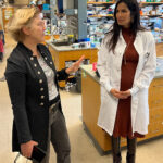 Padma Lakshmi Instagram - In 2009 we launched the Center for Gynepathology Research at MIT (@centerforgynresearch ) – the first lab of its kind in the country. Every few years or so I pop in to check on what's going on and it is always incredible to learn from everyone involved in this important research of endometriosis, infertility, pre-term birth, sexually-transmitted disease, and other pathologies of the female reproductive tract. Fifteen years later I'm still so excited to see everything unfold! Sending a big thank you to all the scientists who took the time to patiently explain the details of their work!
