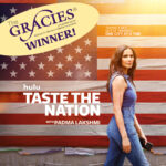 Padma Lakshmi Instagram – Thank you to @allwomeninmedia who ONCE AGAIN just named Taste the Nation as the “Best Non-Fiction Entertainment.” So over the moon our peers in entertainment saw fit to recognize our show in this way. Can you believe it? Twice in a row. Thank you, thank you, thank you. And thank you to all of our viewers and fans, many who have personally written to me to tell me how much they enjoy the show. From all of us on the Taste the Nation crew, this means the world to us. 
I’m so honored to be included with the likes of Michele Obama, Julia Louis-Dreyfus, Nicole Kidman, Selena Gomez, Sydney Sweeney, Maria Shriver, Gayle King and all of the talented people that were awarded this honor!