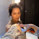 Padma Lakshmi Instagram - A few behind the scenes moments with @semaine_online ! The team was really thoughtful and creative in how they put the shoot together, and I loved how they pushed my boundaries fashion-wise. They really did their research! Check out the feature and video at the link in bio. Photographer: @tinatyrell Photography Assistant: Alonso Ayala Digital Technician: @melonskies Retouching: @eursa_major Hair Stylist: @jeanie.syfu Make up: @bobscott200 Make up Assistant: Shania Roman Stylist: @lotteelisa Stylist Assistant: @pimpirufa Set Design WayOut Studio @Wayoutstudioco @11thhouseagency Art Director: Eva Chu Creative Consultant: @azxo On site Producer: Ashley Suarez Location: @16beaverstudio Special thanks @badhabit.icecreams @sophieloujacobsen