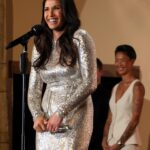 Padma Lakshmi Instagram - What an incredible honor to receive the TIME Impact Award last night. Thank you so much @time !! #ayearintime #glam #redcarpet #awardseason #time100impactawards
