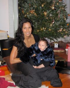 Padma Lakshmi Instagram - We are Christmas fundamentalists – nothing to do with Jesus for us, just candy canes, twinkly lights, hot chocolate, gingerbread houses, mistletoe, and cookies.