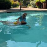 Padma Lakshmi Instagram - I’d never done water flow therapy in my life, in fact I’m afraid of the ocean and not a great swimmer. But @rancholapuerta gifted me with an opportunity to try, and Ben my practitioner was so patient in explaining it all to me before we ever began. What you see here in the video is just the beginning moments of him getting me comfortable with the float straps on my legs because I didn’t want to film the actual experience. I wanted that to be private. I felt such a sense of well being from the treatment. I was able to be tumbled under water and went upside down without any fear. For the first time I wasn’t under tension holding my breath under water. But more importantly, the experience felt almost womblike, and then it felt like I was being held by a comforting friend whom I trusted completely. It’s hard to describe without sounding corny and I think these kinds of things really depend on the practitioner. But Ben was truly wonderful. I will never forget it and I’ll never forget you Ben. #rancholapuertapartner
