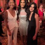 Padma Lakshmi Instagram - What an incredible honor to receive the TIME Impact Award last night. Thank you so much @time !! #ayearintime #glam #redcarpet #awardseason #time100impactawards