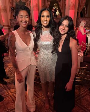 Padma Lakshmi Instagram - What an incredible honor to receive the TIME Impact Award last night. Thank you so much @time !!

#ayearintime #glam #redcarpet #awardseason #time100impactawards