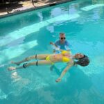 Padma Lakshmi Instagram - I’d never done water flow therapy in my life, in fact I’m afraid of the ocean and not a great swimmer. But @rancholapuerta gifted me with an opportunity to try, and Ben my practitioner was so patient in explaining it all to me before we ever began. What you see here in the video is just the beginning moments of him getting me comfortable with the float straps on my legs because I didn’t want to film the actual experience. I wanted that to be private. I felt such a sense of well being from the treatment. I was able to be tumbled under water and went upside down without any fear. For the first time I wasn’t under tension holding my breath under water. But more importantly, the experience felt almost womblike, and then it felt like I was being held by a comforting friend whom I trusted completely. It’s hard to describe without sounding corny and I think these kinds of things really depend on the practitioner. But Ben was truly wonderful. I will never forget it and I’ll never forget you Ben. #rancholapuertapartner
