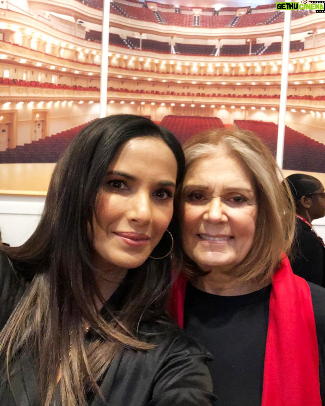 Padma Lakshmi Instagram - Happy birthday sweet @gloriasteinem!! You are a legend and I am so thankful that you were born. The world is so much better with you in it. Thank you for guiding me and #Littlehands through the years, and for helping to build a more equitable world for generations to come!! You are funny, kind, whip-smart and inspiring to so many.