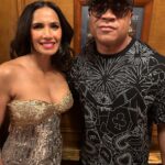 Padma Lakshmi Instagram - A few moments from the cutting room floor… 1️⃣ Emmys goals met with #littlehands @ayoedebiri 2️⃣ How Hollywood is running into @llcoolj in an elevator?? #goingbacktocali 3️⃣ Another food field trip with my new bestie @punkiejohnson 4️⃣ Hoping some of their comedic genius rubs off on me! @iamwandasykes @punkiejohnson 5️⃣ WOOAHH (@cher voice) @nadinemerabi 6️⃣ @awkwafina is not impressed 7️⃣ Here’s a hero that made my dream come true by putting me in @bigmouthnetflix @nickkroll 8️⃣ Brunch with a group of stellar women @sambarry 9️⃣ PS this did not work, might need a double shot 😂 🔟 Thank you to these two for making me look good and feel fantastic! @officialdanilohair @bobscott200