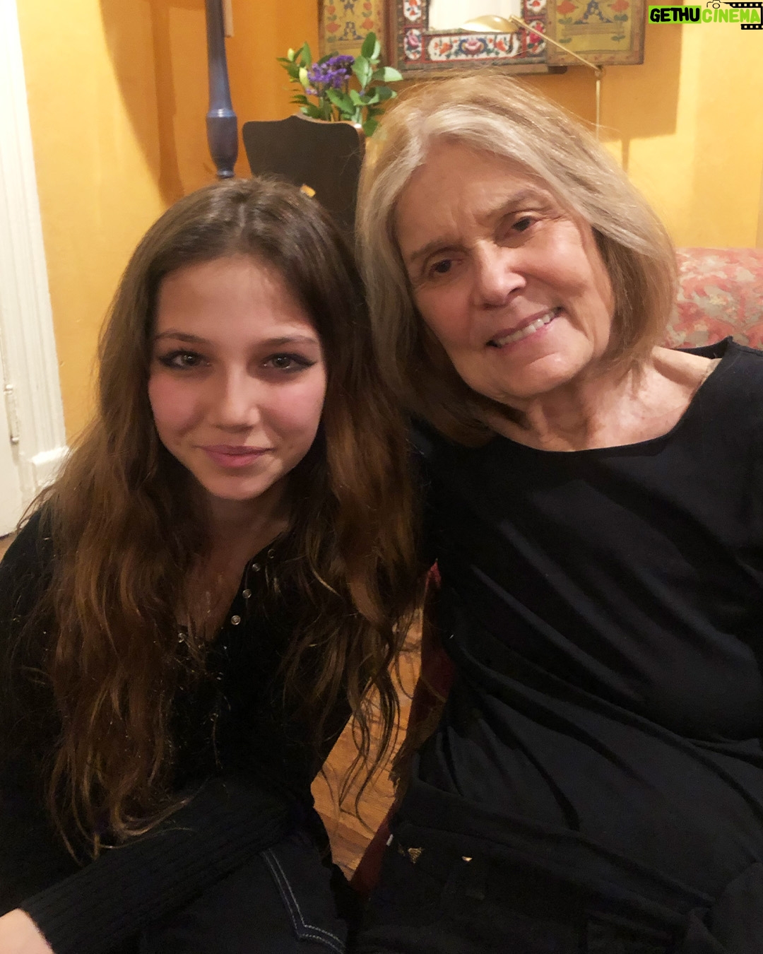 Padma Lakshmi Instagram - Happy birthday sweet @gloriasteinem!! You are a legend and I am so thankful that you were born. The world is so much better with you in it. Thank you for guiding me and #Littlehands through the years, and for helping to build a more equitable world for generations to come!! You are funny, kind, whip-smart and inspiring to so many.