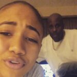 Paige Hurd Instagram – when he background sings to his own songs cause I’m singing them 😂 and he spilled wine on his shirt at dinner and I can’t get the words right. Ahhhh I love him !!! #GodDad couple more months til he’s home #mcm