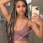 Paige Hurd Instagram - post nap selfies, third slide for the win.