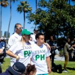Paige Hurd Instagram - The Los Angeles Best Buddies Friendship Walk last week was a huge success. The weather was beautiful, Team PH was DEEP, and because of all your support we came in FIRST PLACE in top donations. 🥹🏆 Thank you so much to my friends and family who showed up to make this day special for Pierce. I can’t express what it means to me. We love y’all . Thank you to all of you who donated and shared. A special huge thank you to my family @jc1printing for making our team shirts, && to @tim_johnny for capturing our moments 🖤💚 Pierce and Paige