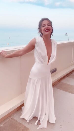 Paige Spara Instagram - A dream ❤️ thank you @festivaltvmonte_carlo ✨