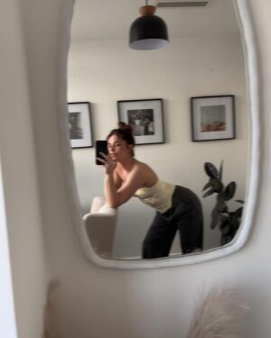 Paige Spara Instagram - @yellowthelabel @djerfavenue 💛